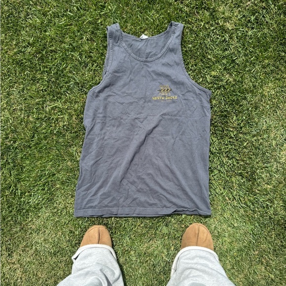 Y2K North Shore Hawaii Graphic Tank Top - Picture 1 of 3